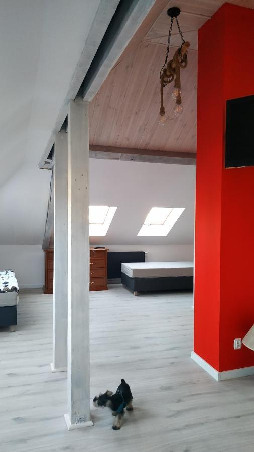 Apartament Witkacego Czerwony Słupsk Kültér fotó